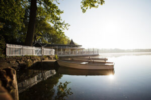 Bokel-Mühle am See